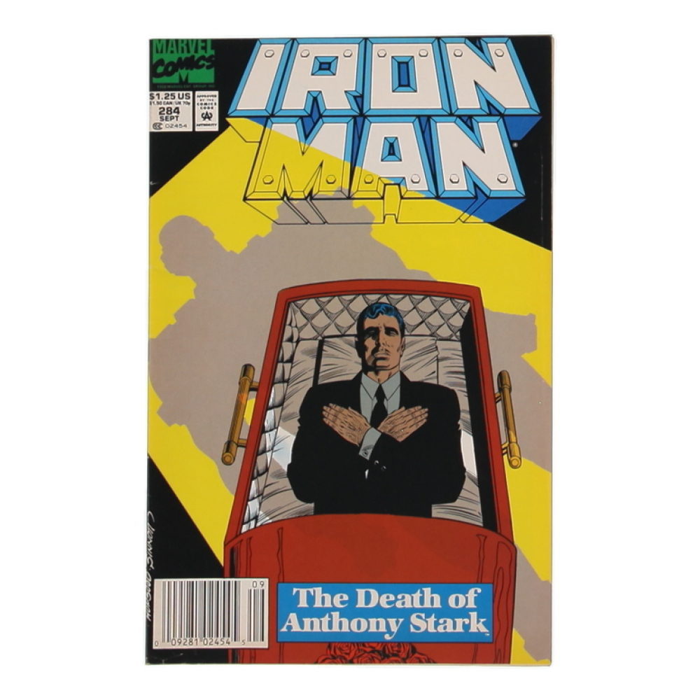 1992 "Iron Man" #284 Marvel Comic Book at PristineAuction.com