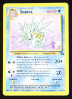 Seadra 1999 Pokemon Fossil #42 at PristineAuction.com