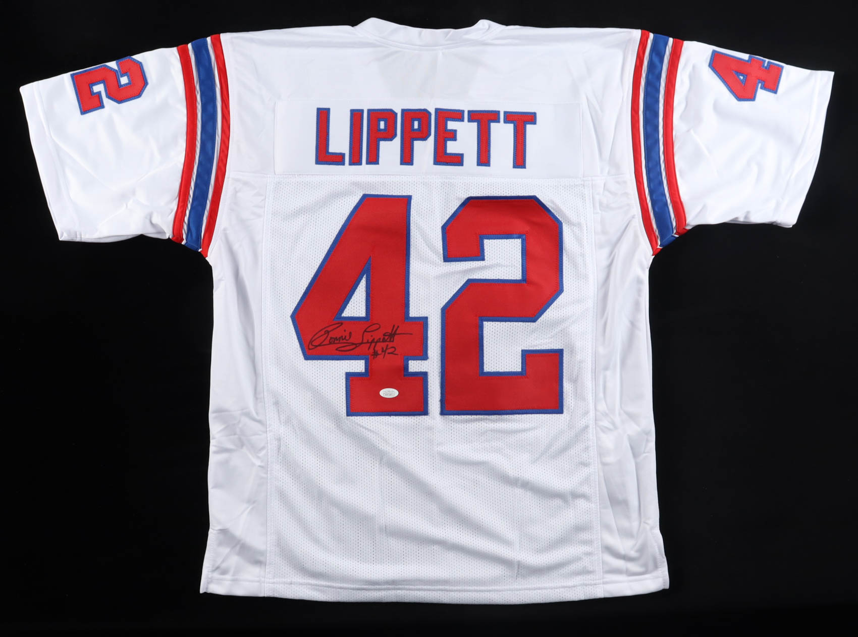 Ronnie Lippett Signed Jersey (JSA) at PristineAuction.com Ronnie Lippett Signed Jersey (JSA) at PristineAuction.com