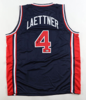 Christian Laettner Signed Jersey (Schwartz) at PristineAuction.com
