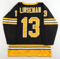 Ken Linseman Signed Jersey Inscribed "Boston Bad Boys!" (JSA) at PristineAuction.com