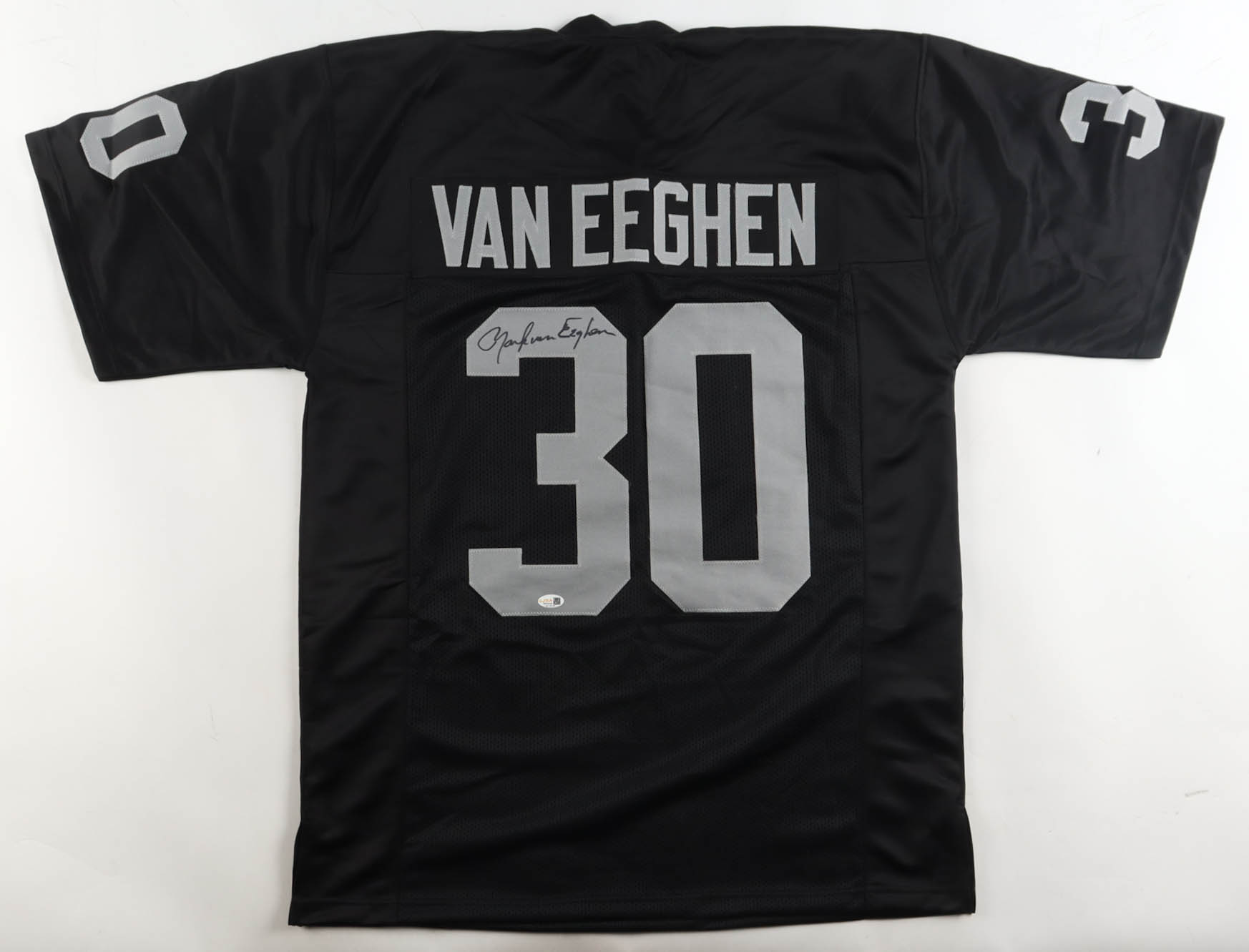 Mark Van Eeghen Signed Jersey (JSA) at PristineAuction.com Mark Van Eeghen Signed Jersey (JSA) at PristineAuction.com