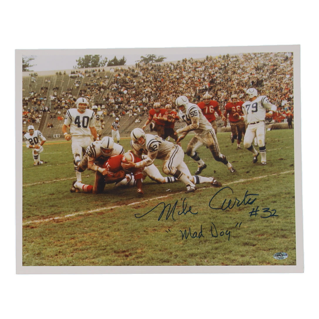 Mike Curtis Signed Colts 12x15 Photo Inscribed "Mad Dog" (Schulte) at PristineAuction.com Mike Curtis Signed Colts 12x15 Photo Inscribed "Mad Dog" (Schulte) at PristineAuction.com
