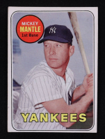 Mickey Mantle 1969 Topps Last Name In Yellow #500 at PristineAuction.com