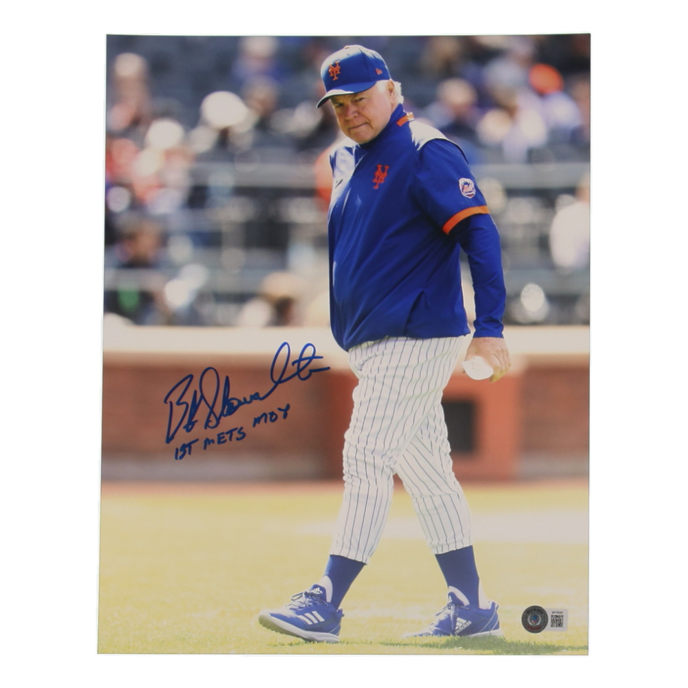 Buck Showalter Signed 11x14 Mets Photo Inscribed "1st Mets MOY" (Beckett) at PristineAuction.com