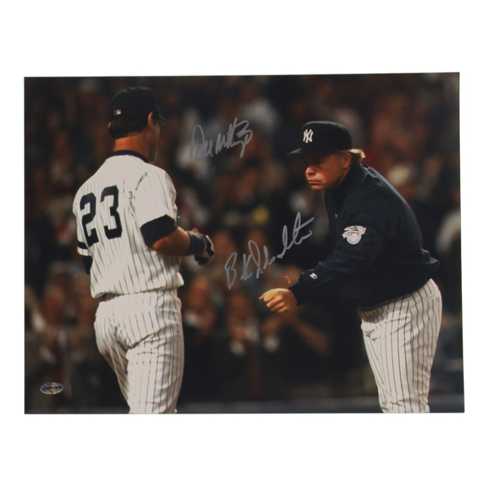 Don Mattingly & Buck Showalter Signed Yankees 11x14 Photo (Schulte) at PristineAuction.com