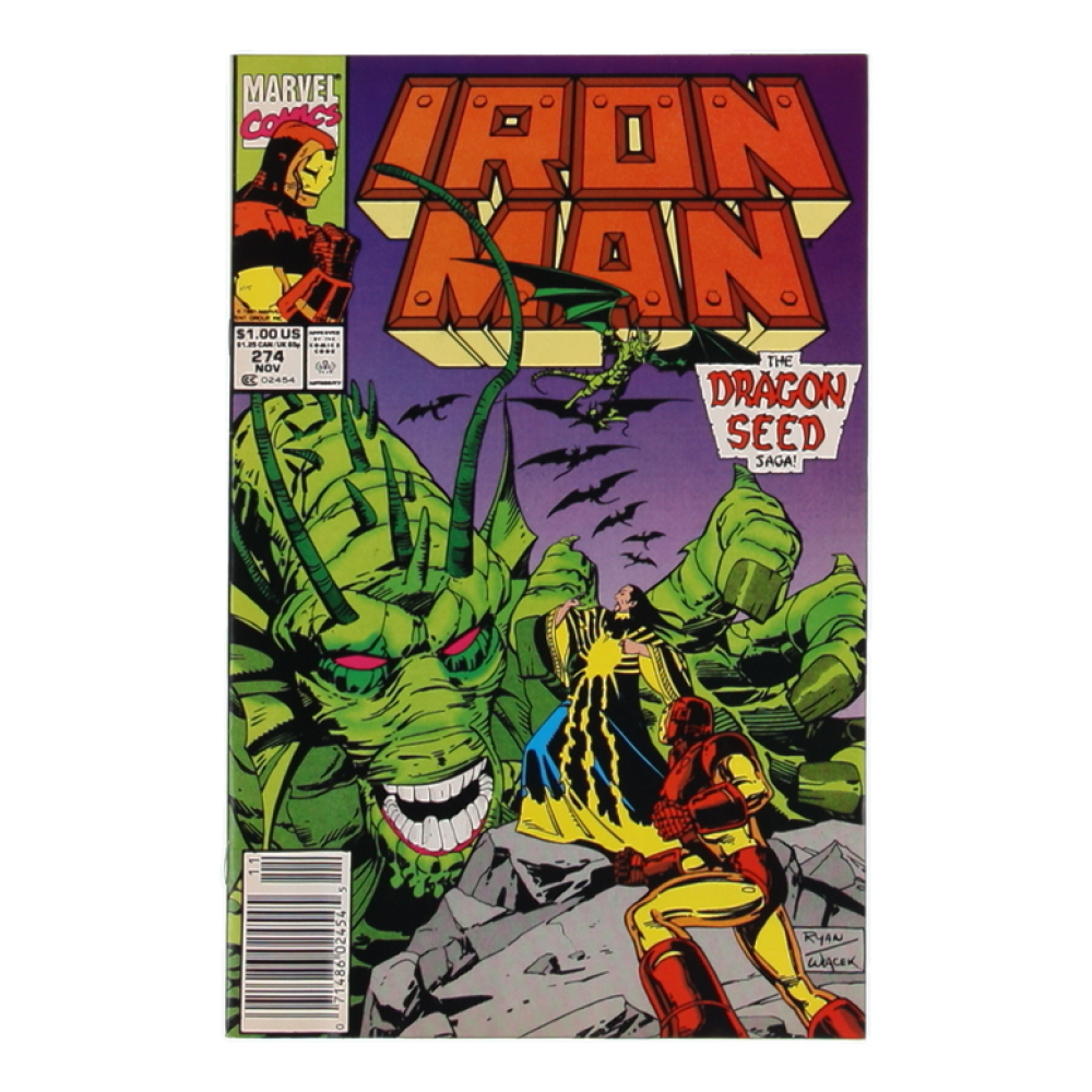 1991 "Iron Man" #274 Marvel Comic Book at PristineAuction.com