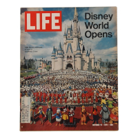1971 Disney World Opens "LIFE" Magazine at PristineAuction.com