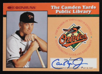 Cal Ripken Jr. 1997 Donruss Ripken The Only Way I Know Autographs #10A at PristineAuction.com