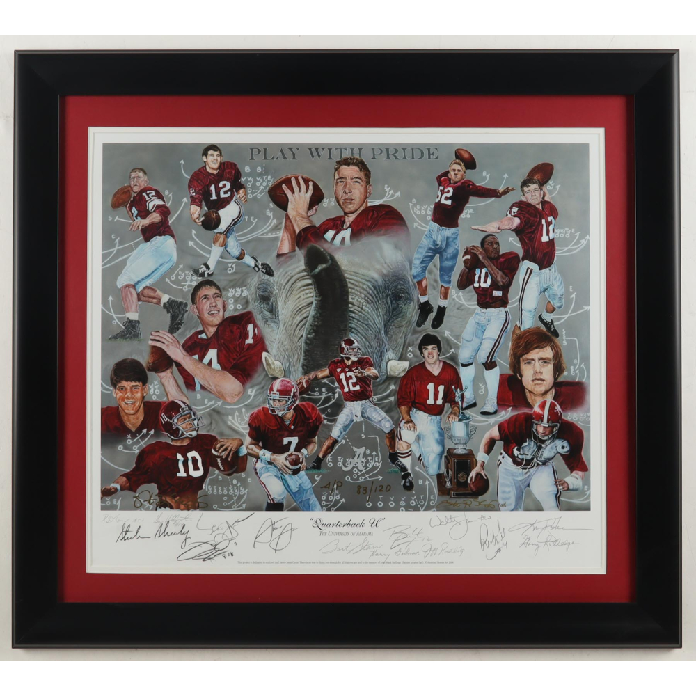 Alabama Quarterback Rutledge LE Alabama Crimson Tide