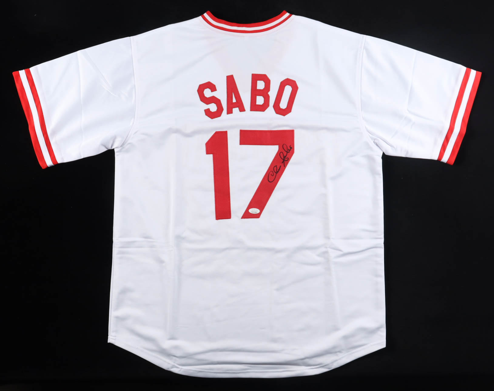 Chris Sabo Signed Jersey (JSA) at PristineAuction.com Chris Sabo Signed Jersey (JSA) at PristineAuction.com