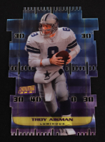 Troy Aikman 1999 Stadium Club 3X3 Luminous #T1B at PristineAuction.com
