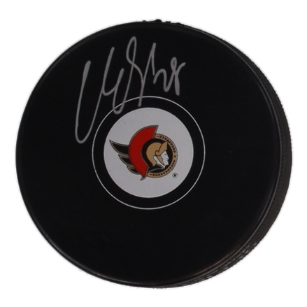 Claude Giroux Signed Senators Logo Hockey Puck (COJO) at PristineAuction.com Claude Giroux Signed Senators Logo Hockey Puck (COJO) at PristineAuction.com