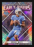 Drake Maye 2023 Bowman Chrome University Unexpected Delights Early Risers #ER2 RC at PristineAuction.com