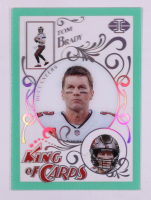 Tom Brady 2021 Panini Illusions King of Cards Green #KC-2 at PristineAuction.com
