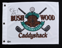 Chevy Chase Signed "Caddyshack" Bushwood Golf Pin Flag (Schwartz) at PristineAuction.com