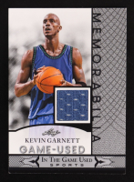 Kevin Garnett 2024 Leaf ITG Used Sports Game-Used Memorabilia JSY #GUM81 at PristineAuction.com