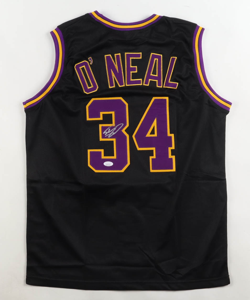 Shaquille O'Neal Signed Jersey (JSA) at PristineAuction.com Shaquille O'Neal Signed Jersey (JSA) at PristineAuction.com