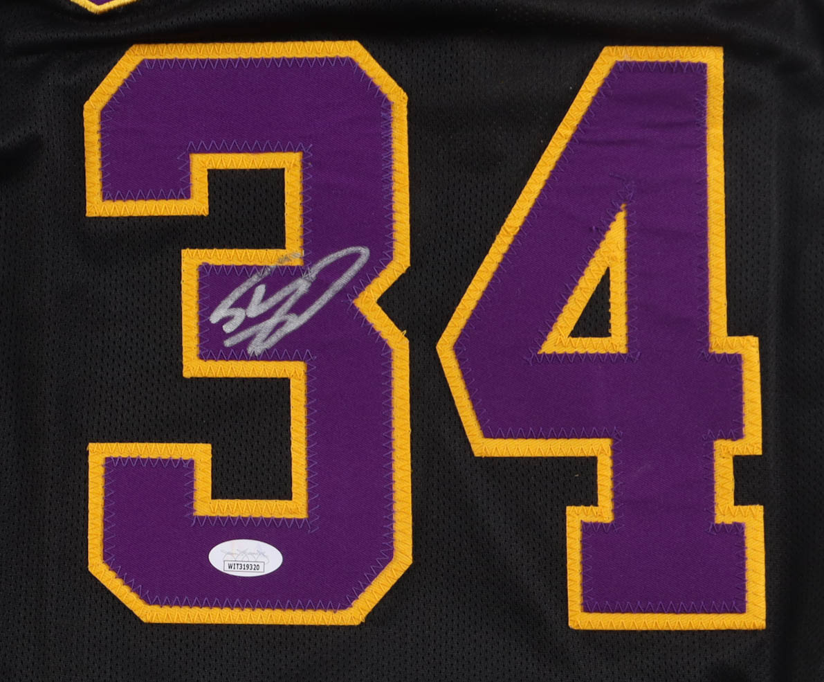 Shaquille O'Neal Signed Jersey (JSA) at PristineAuction.com Shaquille O'Neal Signed Jersey (JSA) at PristineAuction.com