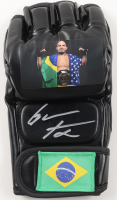Glover Teixeira Signed Custom Brazil MMA Glove (Beckett) at PristineAuction.com
