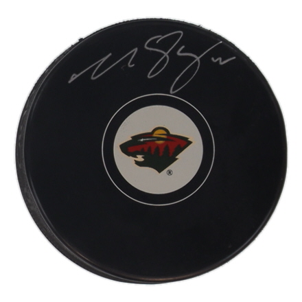 Matt Boldy Signed Minnesota Wild Logo Hockey Puck (COJO) at PristineAuction.com Matt Boldy Signed Minnesota Wild Logo Hockey Puck (COJO) at PristineAuction.com
