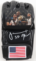 Jamahal Hill Signed MMA Custom USA Glove (Beckett) at PristineAuction.com