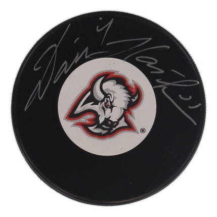 Dominik Hasek Signed Sabres Logo Hockey Puck (COJO) at PristineAuction.com Dominik Hasek Signed Sabres Logo Hockey Puck (COJO) at PristineAuction.com