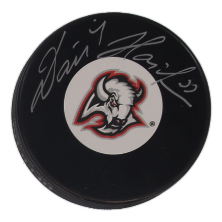 Dominik Hasek Signed Sabres Logo Hockey Puck (COJO) at PristineAuction.com Dominik Hasek Signed Sabres Logo Hockey Puck (COJO) at PristineAuction.com
