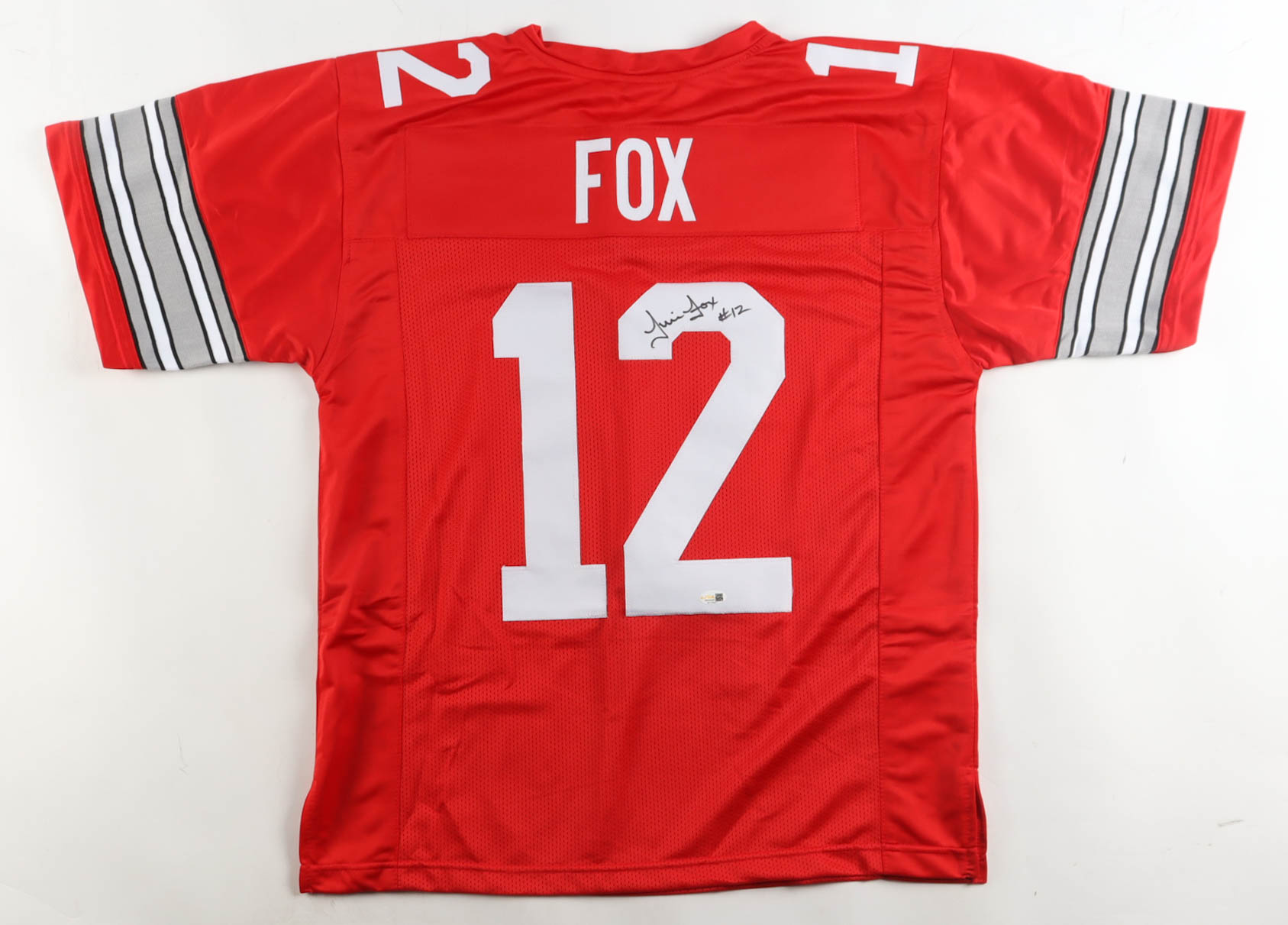Tim Fox Signed Jersey (JSA) at PristineAuction.com Tim Fox Signed Jersey (JSA) at PristineAuction.com