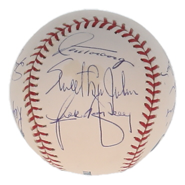 Dodgers Old Timers OML Baseball Signed by (11) with Ralph Branca, Carl Eskrine, Clem Labine, Maury Wills (SOP) at PristineAuction.com Dodgers Old Timers OML Baseball Signed by (11) with Ralph Branca, Carl Eskrine, Clem Labine, Maury Wills (SOP) at PristineAuction.com