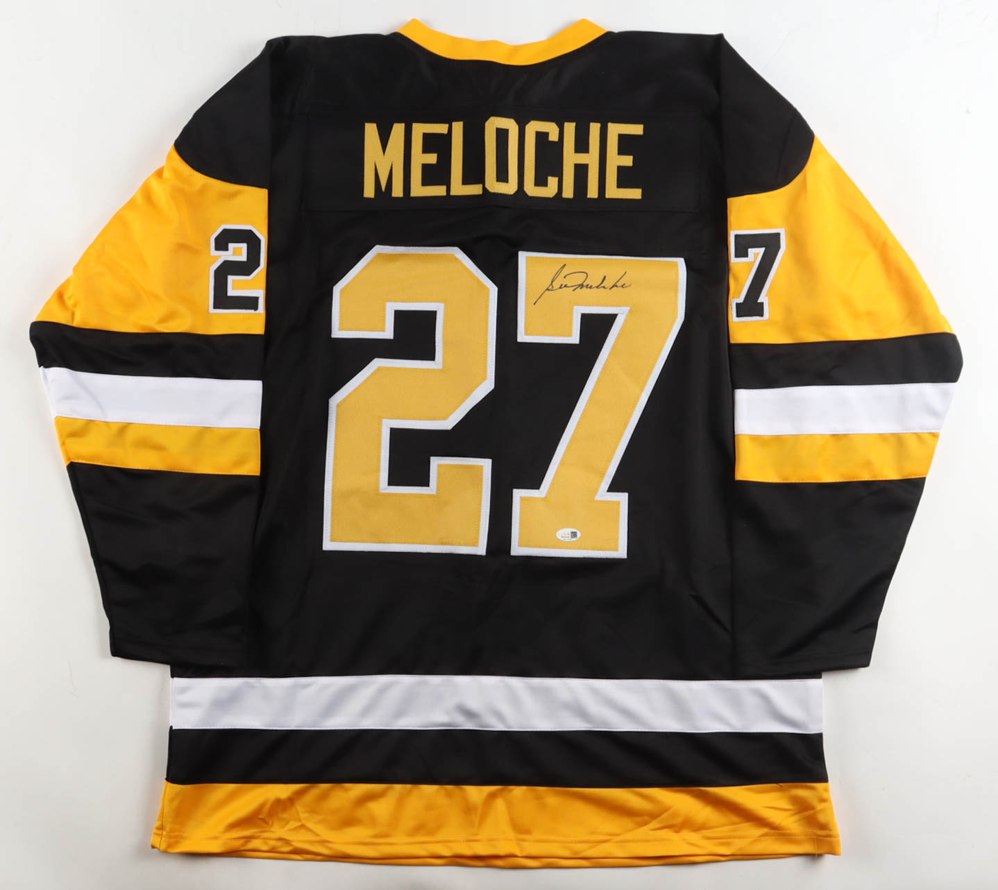 Gilles Meloche Signed Jersey (JSA) at PristineAuction.com Gilles Meloche Signed Jersey (JSA) at PristineAuction.com