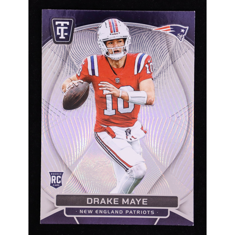 Drake Maye 2024 Totally Certified Mirror #121 RC at PristineAuction.com