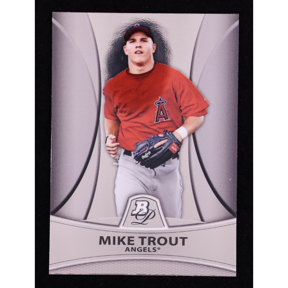 Mike Trout 2010 Bowman Platinum Prospects #PP5 RC at PristineAuction.com