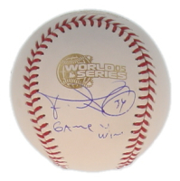 Freddy Garcia Signed Rawlings 2005 World Series Logo Baseball Inscribed "Game 4 Win" (Schwartz) at PristineAuction.com