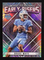 Drake Maye 2023 Bowman Chrome University Unexpected Delights Early Risers #ER2 RC at PristineAuction.com