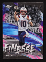 Drake Maye 2024 Topps Chrome Finesse #F2 RC at PristineAuction.com