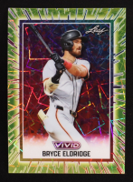 Bryce Eldridge 2025 Leaf Vivd Yellow Lazers Pre-Production Proof #NNO #1/1 RC at PristineAuction.com