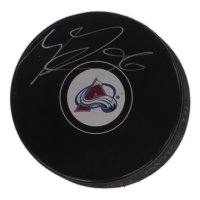 Mikko Rantanen Signed Avalanche Logo Hockey Puck (COJO) at PristineAuction.com