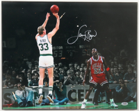 Larry Bird Signed Celtics 16x20 Photo (PSA) at PristineAuction.com