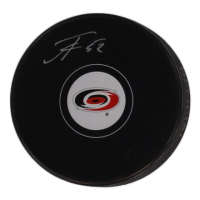 Pyotr Kochetkov Signed Hurricanes Logo Hockey Puck (COJO) at PristineAuction.com
