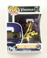 Cris Carter Signed Vikings #317 Funko Pop! Vinyl Figure (Schwartz) at PristineAuction.com