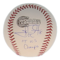 Carl Everett Signed 2005 World Series Baseball Inscribed "05 WS Champs" (Schwartz) at PristineAuction.com