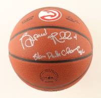 Spud Webb Signed Hawks Logo NBA Basketball Inscribed "Slam Dunk Champ 86" (Schwartz) at PristineAuction.com