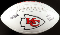 Patrick Mahomes Sr. Signed Chiefs Logo Football Inscribed "Who's Your Daddy?" (Schwartz) at PristineAuction.com
