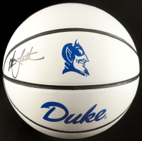 Christian Laettner Signed Duke Logo Basketball (Schwartz) at PristineAuction.com