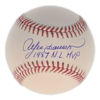 Andre Dawson Signed OML Baseball Inscribed "1987 N.L. MVP" (Schwartz) at PristineAuction.com