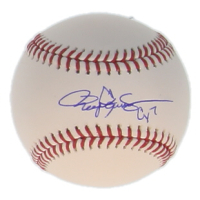 Roger Clemens Signed OML Baseball Inscribed "Cy 7" (TriStar) at PristineAuction.com