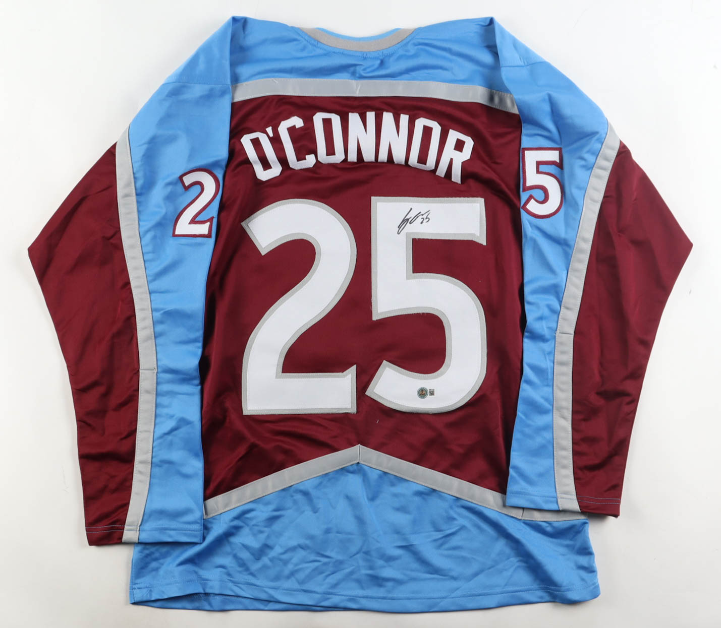 Logan O'Connor Signed Jersey (Beckett) at PristineAuction.com Logan O'Connor Signed Jersey (Beckett) at PristineAuction.com