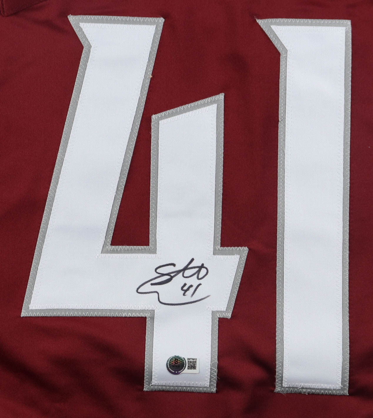 Scott Wedgewood Signed Jersey (Beckett) at PristineAuction.com Scott Wedgewood Signed Jersey (Beckett) at PristineAuction.com