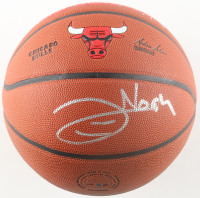 Joakim Noah Signed Bulls Logo Basketball (Schwartz) at PristineAuction.com
